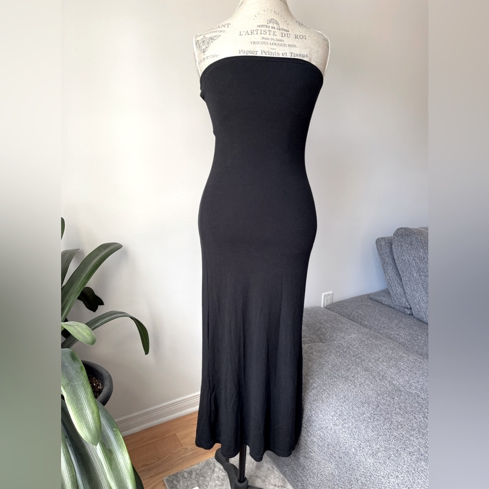 Garage tube ribbed maxi dress